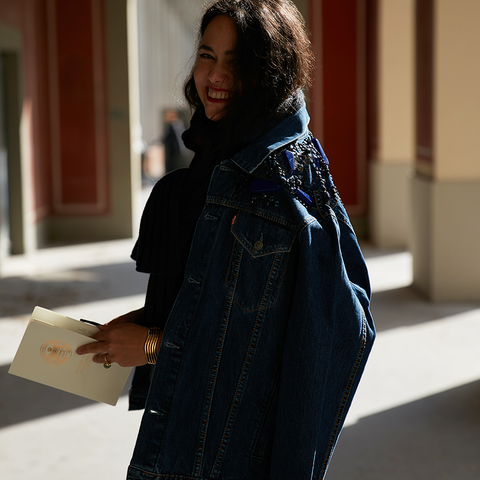 Upcycled Jeansjacke