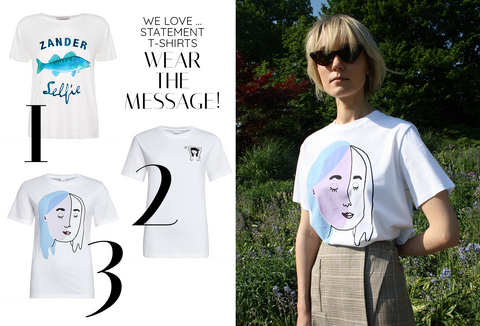 WE LOVE ... STATEMENT T-SHIRTS