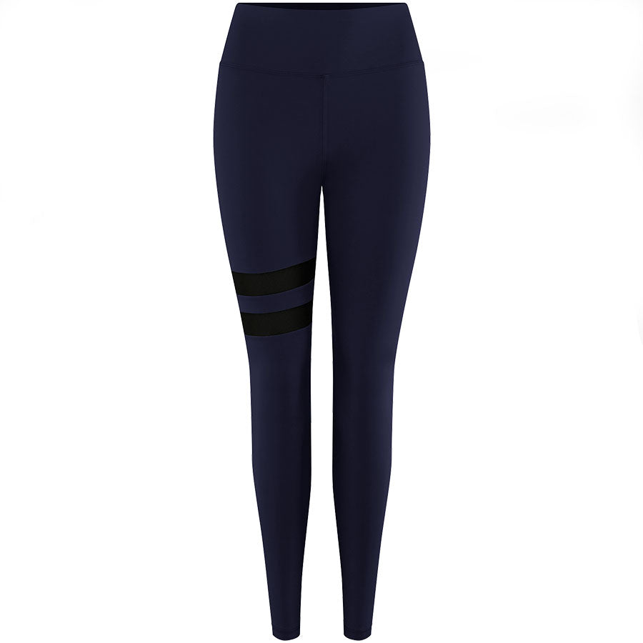 OY SURF Surf Leggings, Dunkelblau, Yogawear, Sportleggings, Leisurewear, Sportswear ,Recyceltes Polyester, Sustainable Swimwear, Swimsuit, Damen Bademode, Sommermode, Ethical fashion, Green fashion - Shop now - the wearness online-shop - ETHICAL & SUSTAINABLE LUXURY FASHION