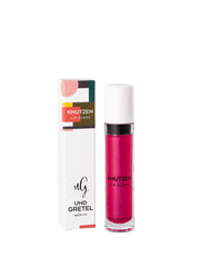 UND GRETEL Lipgloss, 100% natürlich, frei von Tieren, Klimaneutral, BDIH-Standard, hochgradig pigmentiert, Glänzender Beerenton, hoher, deckender Pigmentierung, fair, nachhaltig