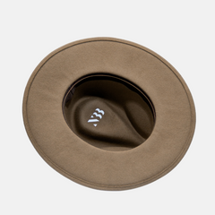 NTHIRTYTHREE - N33 - Fedora Felt Hat - Signature Sand - handmade in Europe