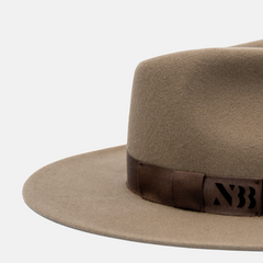 NTHIRTYTHREE - N33 - Fedora Felt Hat - Signature Sand - handmade in Europe