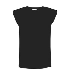 FRITZ THE LABEL Shirt mit Pad-Silhouette, Schwarz, Nachhaltig, Bio, nachhaltig, fair