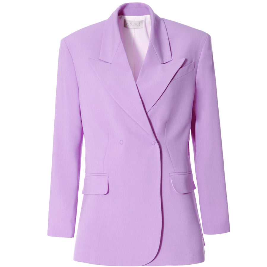 AGGI Blazer für Damen, Oversized Blazer, Blazer für Frauen, Breiter Reverskragen, Stark konturierte Arme, Women clothing, made in Europe, Eco-friendly, fair, fair trade - shop now - the wearness online-shop - Sustainable and Ethical Luxury Fashion 