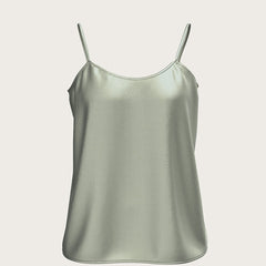 LA BANDE BERLIN Seiden Camisole, Mint, Damentops, Nachhaltig, Fair trade