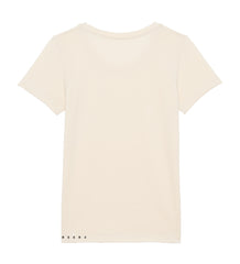 REER3 Statement T-Shirt, Beige, Damen shirts, Oberteile, Kurzärmliges Shirt, Tops, Sustainable Fashion, Fair trade clothing, Eco-friendly, Fair, Made in Europe, Organic cotton, Recycled, Vegan, Female Empowerment, Homewear, Streetwear - Shop now - the wearness online shop - ETHICAL LUXURY FASHION