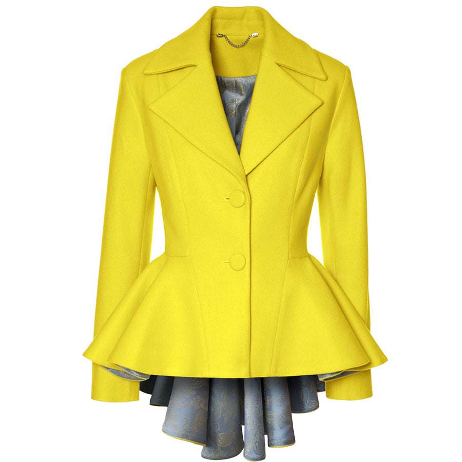 FLOUNCED BLAZER 