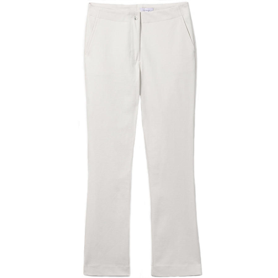 LIAPURE Cropped Hose in creme für Damen, Damenhose, Nachhaltige Damenmode, Nachhaltige und Faire Mode online - the wearness online-shop