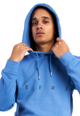 REER3 Blauer Unisex Hoodie, Kapuzenpullover, Sweater, Damen, Herren, Sustainable Unisex Fashion, Fair trade clothing, Eco-friendly, Fair, Made in Europe, Organic cotton, Recycled, Vegan, Female Empowerment, Homewear, Streetwear - Shop now - the wearness online shop - ETHICAL LUXURY FASHION