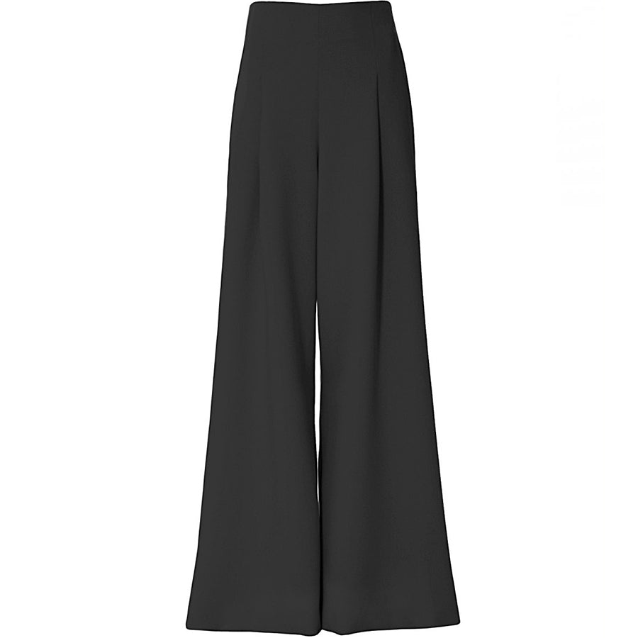 AGGI High-waisted Hose mit weitem Bein, Elegante Hose mit hoher Taille und weitem Bein, Hosen für Damen, Women clothing, made in Europe, Eco-friendly, fair, fair trade - shop now - the wearness online-shop - Sustainable and Ethical Luxury Fashion 