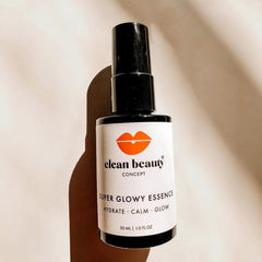 CLEAN BEAUTY CONCEPT Super glowy Gesichtsserum-Spray,  Pflegendes Gesichtsspray, Facial Spray, Feuchtigkeitsspendende Hautpflege, Skincare, Naturkosmetik Made in Europe, Vegan, Eco-friendly, Fair, Fair trade, Organic ingredients, Organic Beauty, Clean Beauty, Vegan Beauty, Beauty products - Shop now - ORGANIC AND CLEAN LUXURY BEAUTY - the wearness online-shop