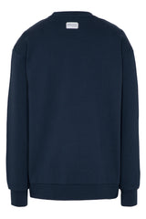 FRITZ THE LABEL Unisex-Pullover, marineblau, Bio-Baumwolle, nachhaltig, fair